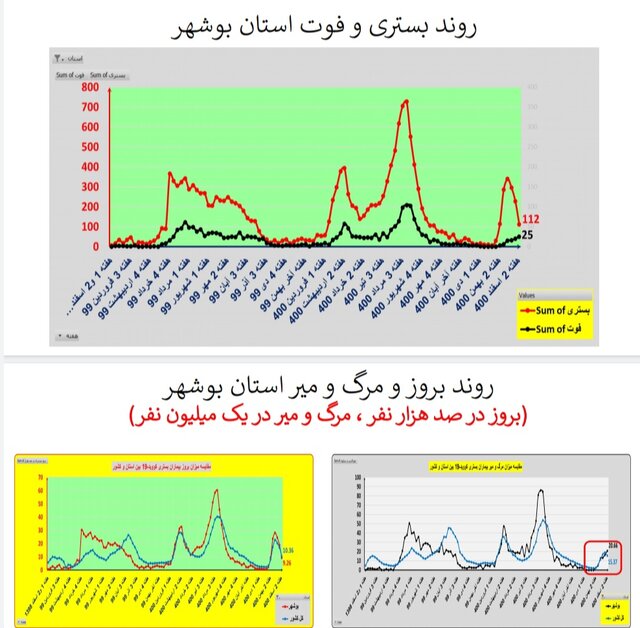 ادامه کرونا کارونا در ایران / اضافه شدن عکس در استان