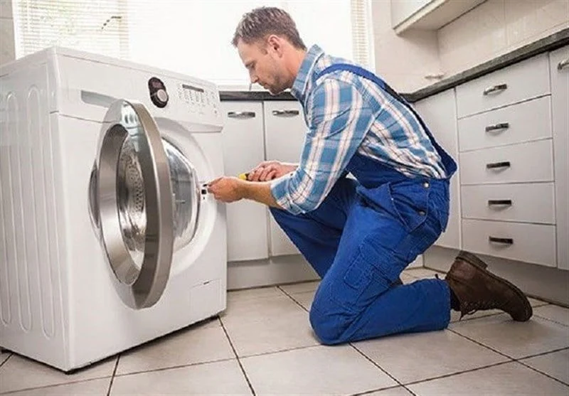 چرا ماشین لباسشویی آبگیری نمی کند؟