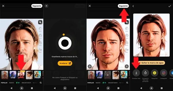 ویرایشگر حرفه ای تصاویر با PREQUEL Mod Apk