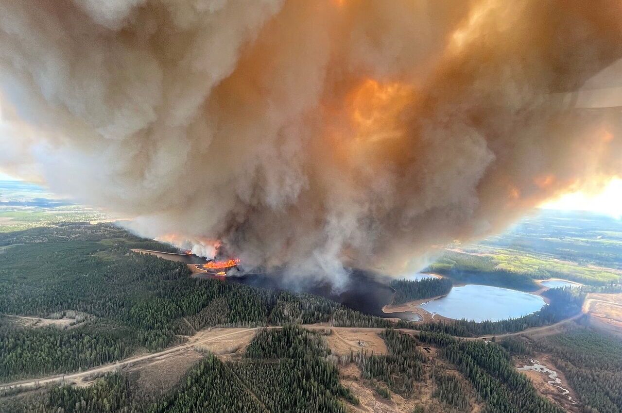 آتش‌سوزی‌های کانادا ۵.۳ میلیون هکتار جنگل را نابود کرد