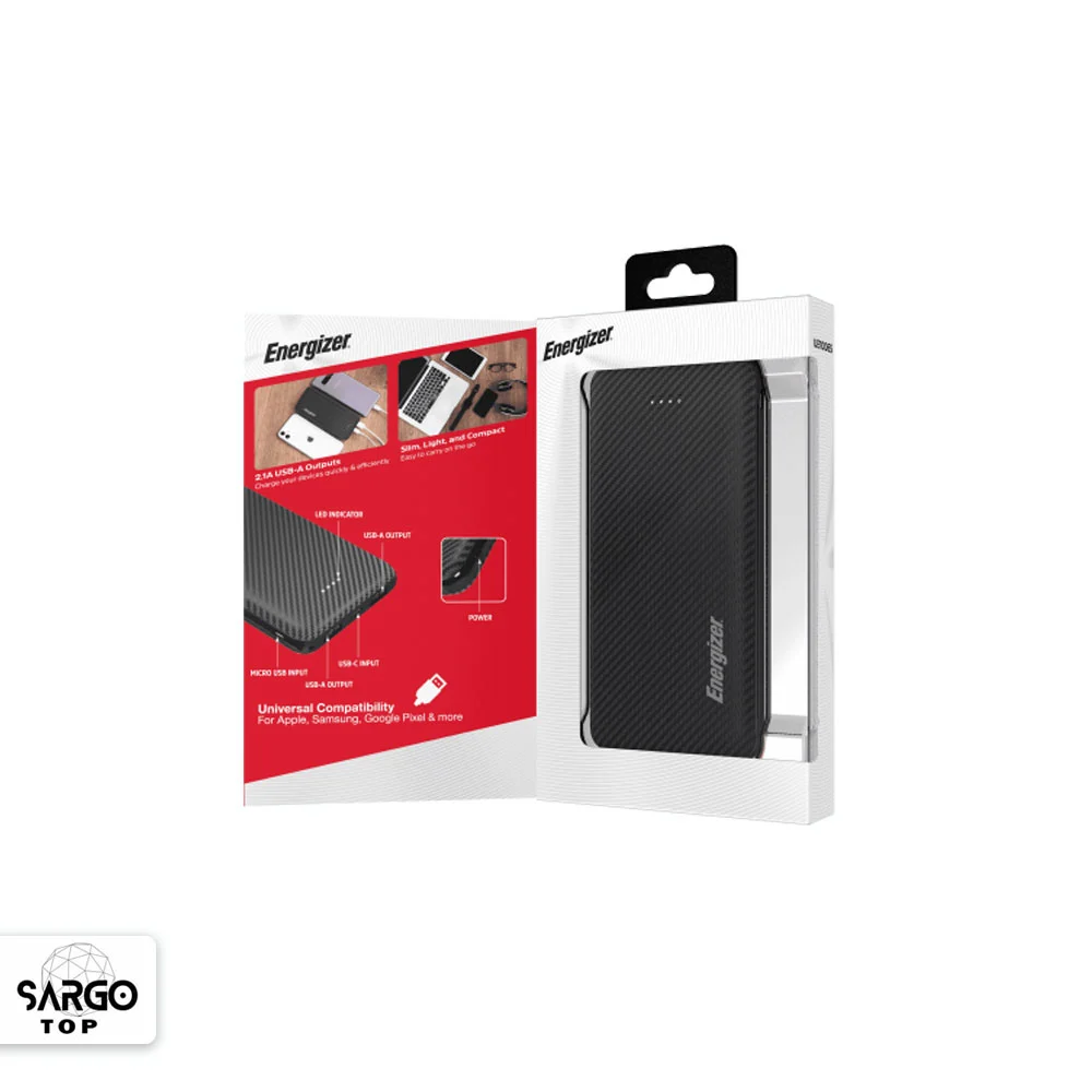خرید پاوربانک انرجایزر 10000mAh مدل UE10065