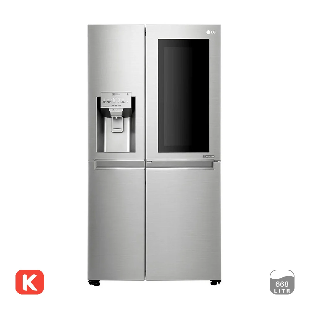 راهنمای خرید یخچال ساید بای ساید اینستا ویو ال جی مدل GC-X247CSAV