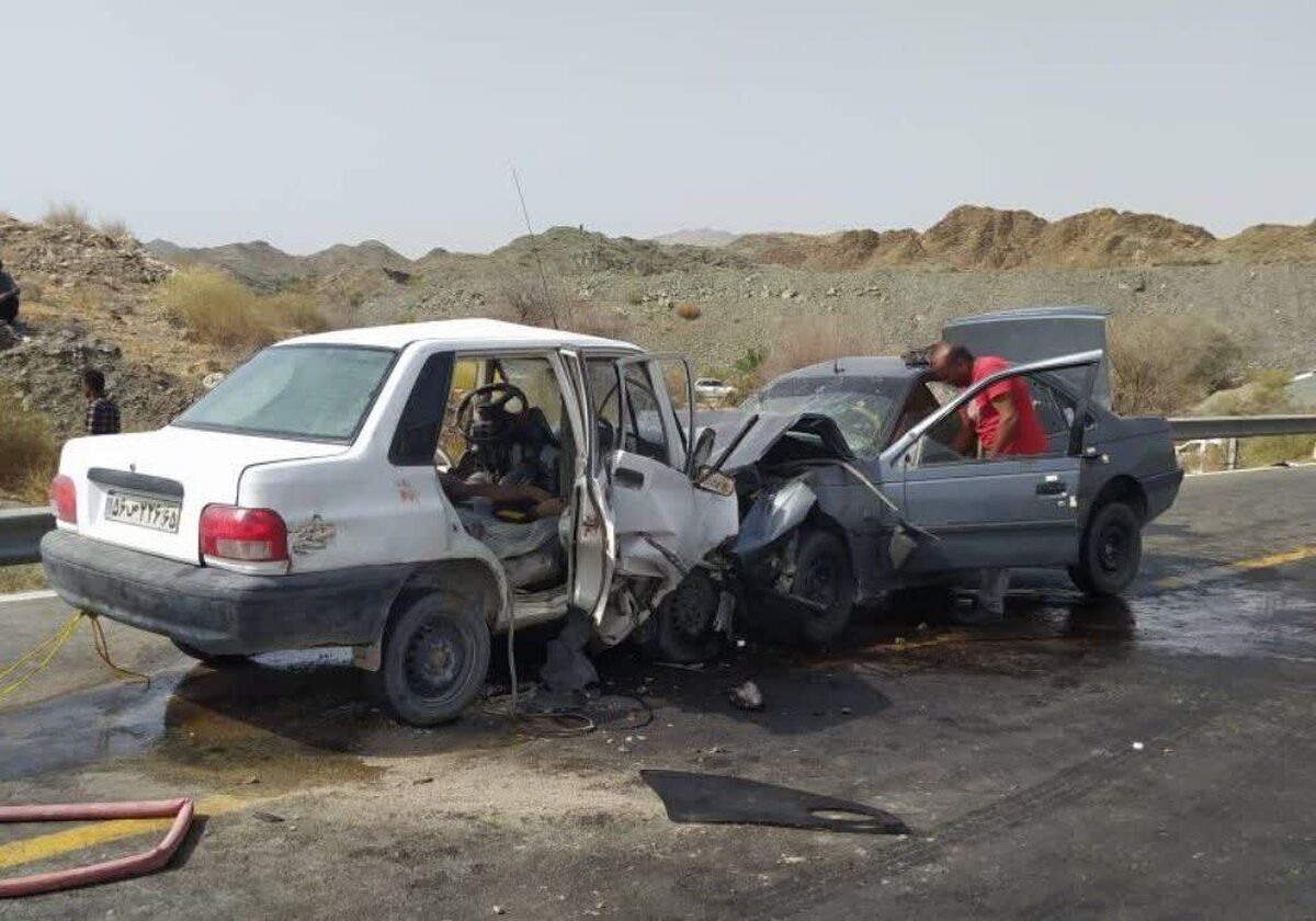 ۲ فوتی و سه مصدوم بر اثر تصادف در جاده‌های فارس