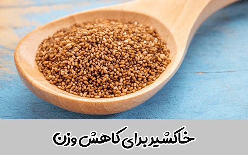 لاغری با خاکشیر در ده روز