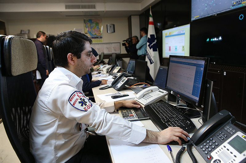 برقراری ۲۸۰۰ تماس مزاحمت‌آمیز با اورژانس تهران در هفته گذشته/ انجام ۲۵ هزار ماموریت