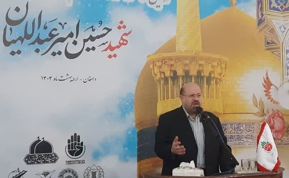 دامغان | گرامیداشت برگزاری مراسم گرامیداشت شهید امیر عبداللهیان در دامغان