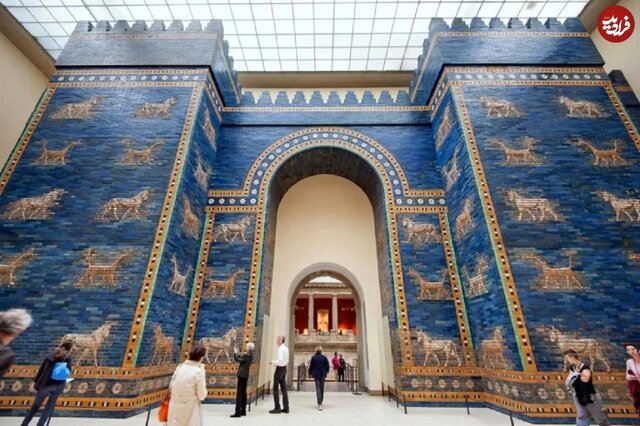 ببینید/ این بنای تاریخی و رنگارنگ یادگار کوروش بزرگ در عراق است