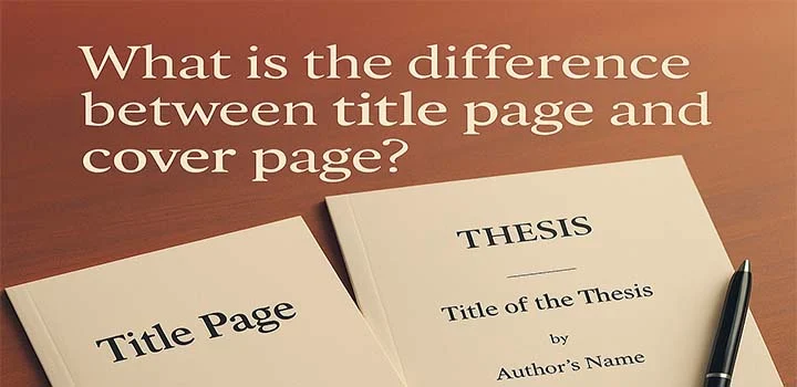 ایران پیپر | کتاب تفاوت صفحه عنوان و صفحه روی جلد پایان نامه چیست