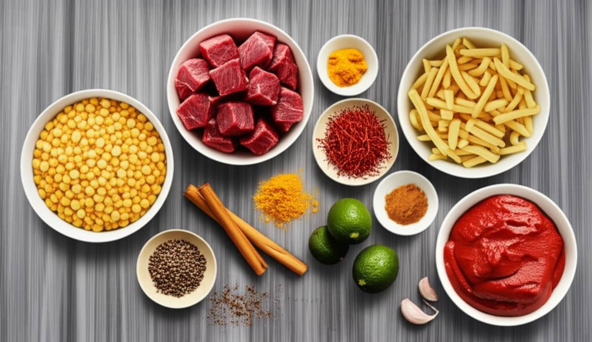 مواد لازم برای تهیه خورش قیمه معمولی و رژیمی (برای 4 نفر)