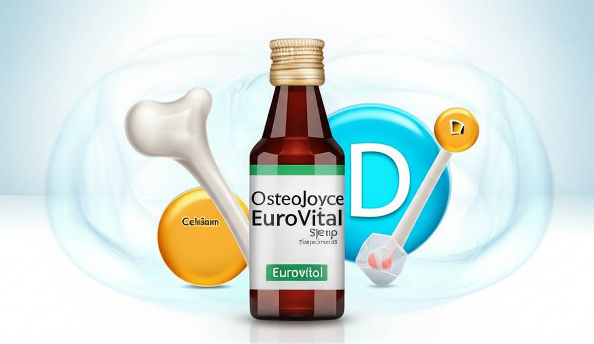 ویژگی های شربت استئوجویس یوروویتال
