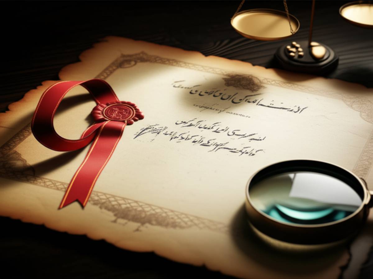 آیا سند منگوله دار معتبر است