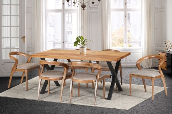 پرفروش ترین میزهای ناهار خوری چوبی در سال 2024!