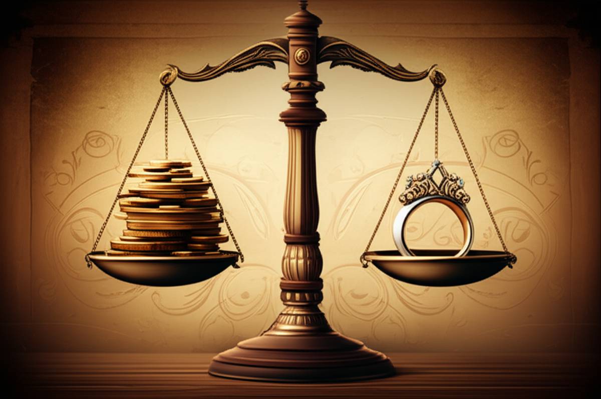 مهریه زن از ارث شوهر