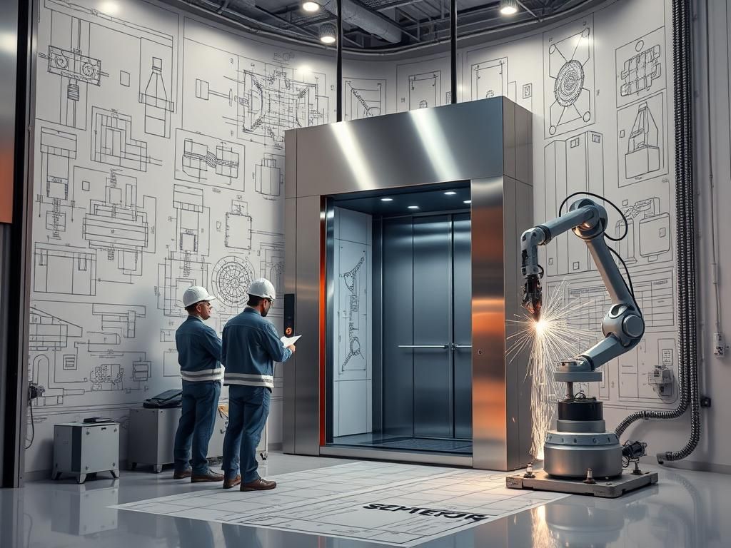 طراحی و ساخت بالابر سفارشی