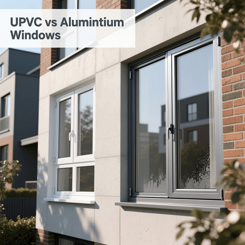 دوجداره | ساختمان | شیشه مقایسه پنجره آلونمنیومی با UPVC