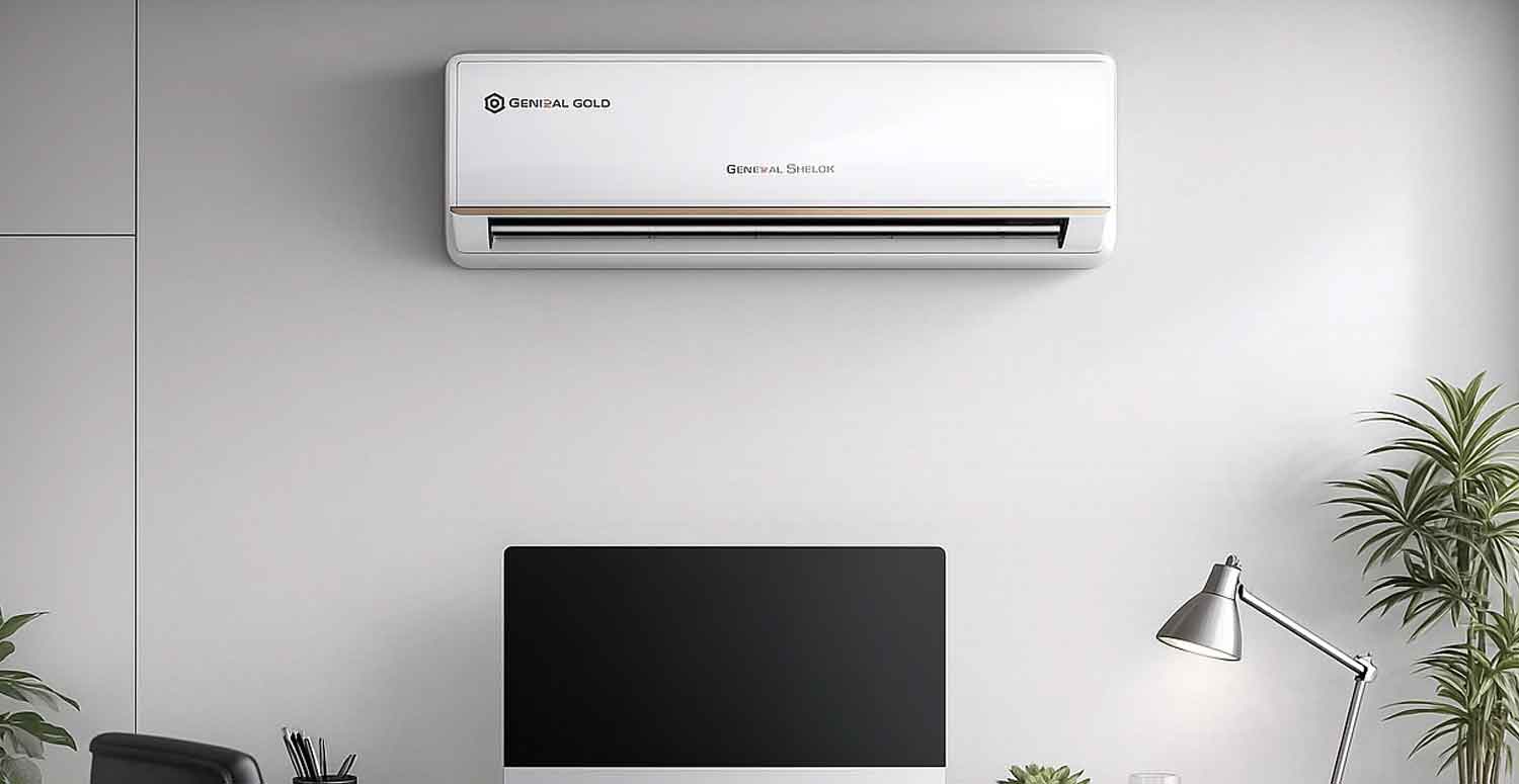 آموزش تصویری نصب کولر گازی جنرال شکار در منزل بدون نیاز به تعمیرکار