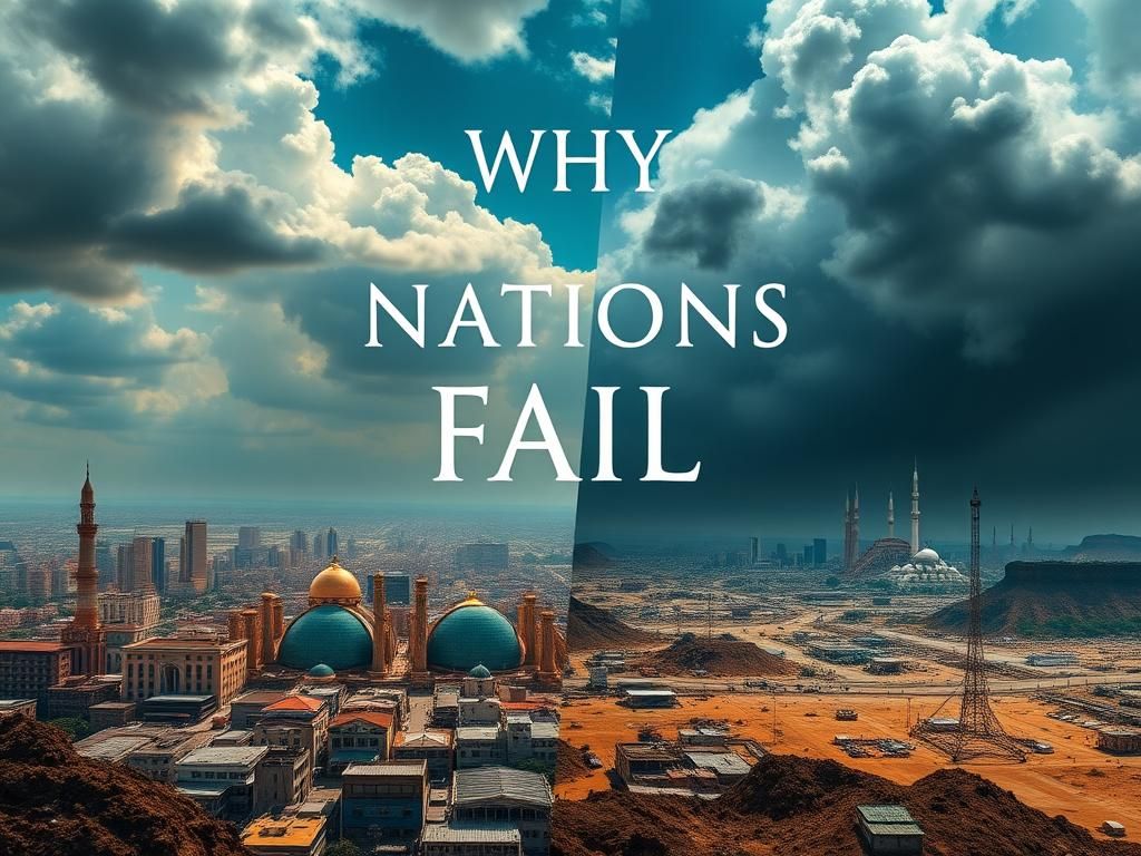 خلاصه کتاب چرا کشورها شکست می خورند ( نویسنده دارون عجم اوغلو، جیمز ای. رابینسون )
