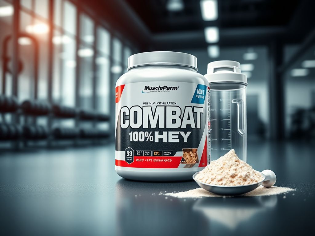 نقد و بررسی پروتئین 100 درصد وی کامبت ماسل فارم